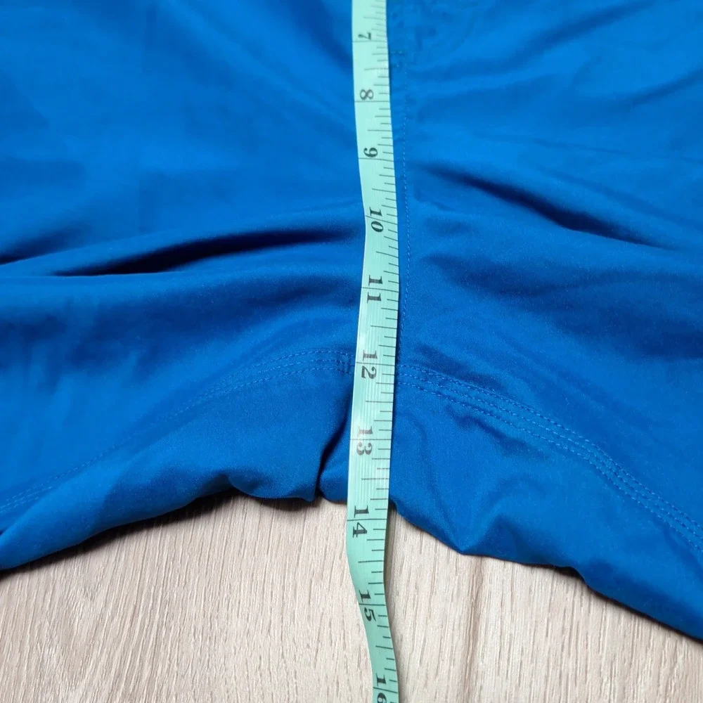 Nike Swim Trunks Mens XL Blue Excellent Mesh Lined Cargo Pocket Board Shorts‎